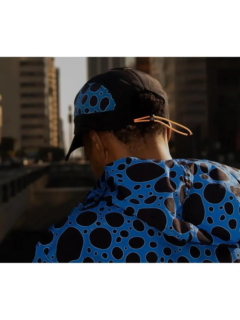 Kin Or Enemy Co. “KINORENEMY” Blue Dart Frog 5 Camper Hat